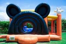 Mickey Inflatable Bouncer  w/Slide