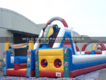 Race Car Obstacle Inflatable