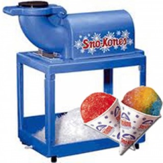 Snow Cone Machine, Party Rental Snow Cone Machine