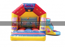 Peppa Pig Inflatable Bouncer w/Slide
