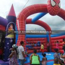 Spiderman Inflatable Bouncer